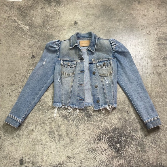 RETROFETE Ada Denim Jean Jacket XS - Picture 2 of 8